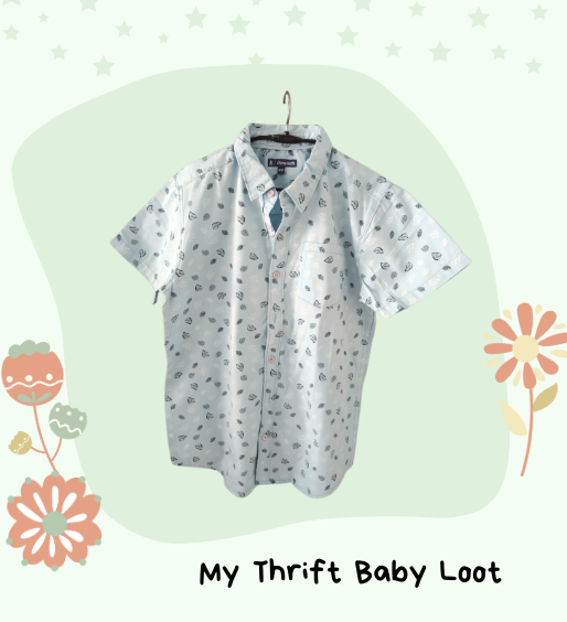 Preloved Pine Kids Boys Shirt (10-11 years)